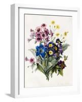 Mixed Flowers-Louise D'Orleans-Framed Giclee Print