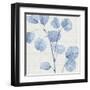 Mixed Greens LII Blue-Lisa Audit-Framed Art Print