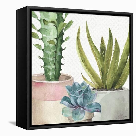 Mixed Greens XL-Lisa Audit-Framed Stretched Canvas