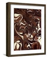Mixed Melted Chocolate-Gareth Morgans-Framed Photographic Print