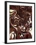 Mixed Melted Chocolate-Gareth Morgans-Framed Photographic Print