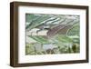 Mixed Paddy Fields Growing Vegetables under Highly Efficient Jhum System of Slash and Burn, India-Annie Owen-Framed Photographic Print