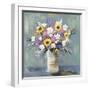 Mixed Pastel Bouquet I-Jade Reynolds-Framed Art Print