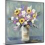 Mixed Pastel Bouquet I-Jade Reynolds-Mounted Art Print