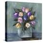 Mixed Pastel Bouquet II-Jade Reynolds-Stretched Canvas