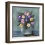 Mixed Pastel Bouquet II-Jade Reynolds-Framed Art Print