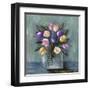 Mixed Pastel Bouquet II-Jade Reynolds-Framed Art Print