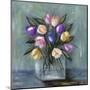 Mixed Pastel Bouquet II-Jade Reynolds-Mounted Art Print