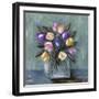 Mixed Pastel Bouquet II-Jade Reynolds-Framed Art Print