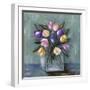 Mixed Pastel Bouquet II-Jade Reynolds-Framed Art Print