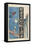 Mixed Print of Calligraphies and Paintings, Early 19th Century-Utagawa Hiroshige-Framed Stretched Canvas