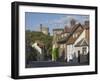 Mixed Red Brick Dwellings Approaching Arundel Castle, Arundel, West Sussex, England, UK, Europe-James Emmerson-Framed Photographic Print