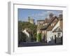 Mixed Red Brick Dwellings Approaching Arundel Castle, Arundel, West Sussex, England, UK, Europe-James Emmerson-Framed Photographic Print