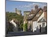 Mixed Red Brick Dwellings Approaching Arundel Castle, Arundel, West Sussex, England, UK, Europe-James Emmerson-Mounted Photographic Print