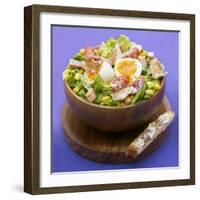 Mixed Salad with Chicken Breast and Egg-Bernard Radvaner-Framed Photographic Print