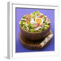 Mixed Salad with Chicken Breast and Egg-Bernard Radvaner-Framed Photographic Print