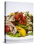 Mixed Salad with Grilled Vegetables-Giannis Agelou-Stretched Canvas