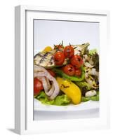 Mixed Salad with Grilled Vegetables-Giannis Agelou-Framed Photographic Print