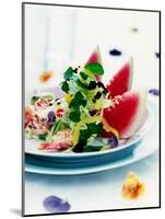 Mixed Salad with Shrimps and Watermelon-Alexander Van Berge-Mounted Photographic Print