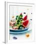 Mixed Salad with Shrimps and Watermelon-Alexander Van Berge-Framed Photographic Print