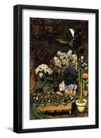 Mixed Spring Flowers-Pierre-Auguste Renoir-Framed Art Print