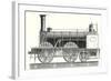 Mixed-Traffic Locomotive-null-Framed Giclee Print
