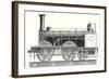 Mixed-Traffic Locomotive-null-Framed Giclee Print