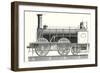 Mixed-Traffic Locomotive-null-Framed Giclee Print