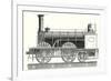 Mixed-Traffic Locomotive-null-Framed Giclee Print