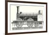 Mixed-Traffic Locomotive-null-Framed Giclee Print