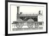 Mixed-Traffic Locomotive-null-Framed Giclee Print