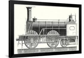 Mixed-Traffic Locomotive-null-Framed Giclee Print