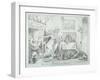 Mixing a Recipe for Corns, 1835-George Cruikshank-Framed Giclee Print