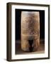 Mixtec Civilization, Mexico, Wooden Drum with Figure of Eagle, from Malinalco-null-Framed Giclee Print