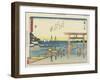 Miya, 1837-1844-Utagawa Hiroshige-Framed Giclee Print