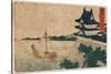 Miya-Katsushika Hokusai-Stretched Canvas