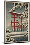 Miyajima in Snow (Yuki no Miyajima), 1929-Kawase Hasui-Mounted Art Print