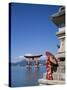 Miyajima Island, Itsukushima Shrine, Torii Gate, Honshu, Japan-Steve Vidler-Stretched Canvas