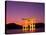 Miyajima Island, Itsukushima Shrine, Torii Gate, Night View, Honshu, Japan-Steve Vidler-Stretched Canvas