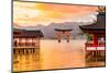 Miyajima, the Famous Floating Torii Gate, Japan.-Luciano Mortula - LGM-Mounted Photographic Print