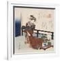 Miyako No Hana 'Flower of the Capital'-Yanagawa Shigenobu II-Framed Giclee Print