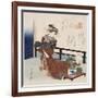 Miyako No Hana 'Flower of the Capital'-Yanagawa Shigenobu II-Framed Giclee Print