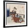 Miyako No Hana 'Flower of the Capital'-Yanagawa Shigenobu II-Framed Giclee Print