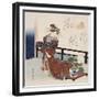 Miyako No Hana 'Flower of the Capital'-Yanagawa Shigenobu II-Framed Giclee Print