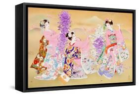 Miyako Odori-Haruyo Morita-Framed Stretched Canvas