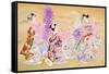 Miyako Odori-Haruyo Morita-Framed Stretched Canvas