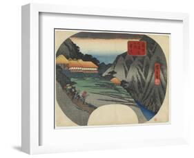 Miyanoshita, 1834-1839-Utagawa Hiroshige-Framed Giclee Print