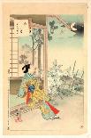 The Entrance to the Tea Rooms, C1886-1908-Mizuno Toshikata-Laminated Giclee Print