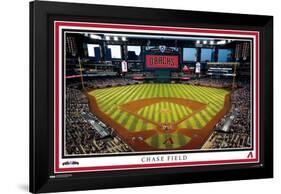 MLB Arizona Diamondbacks - Chase Field 22-Trends International-Framed Poster