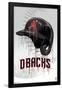 MLB Arizona Diamondbacks - Drip Helmet 22-Trends International-Framed Poster